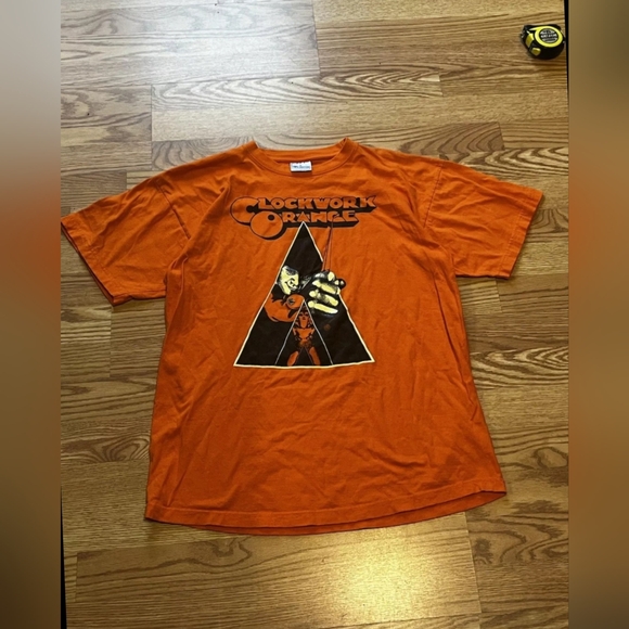 🔥🔥🔥VINTAGE MOVIE PROMO CLOCKWORK ORANGE T-SHIRT 🔥🔥🔥 - Picture 2 of 5